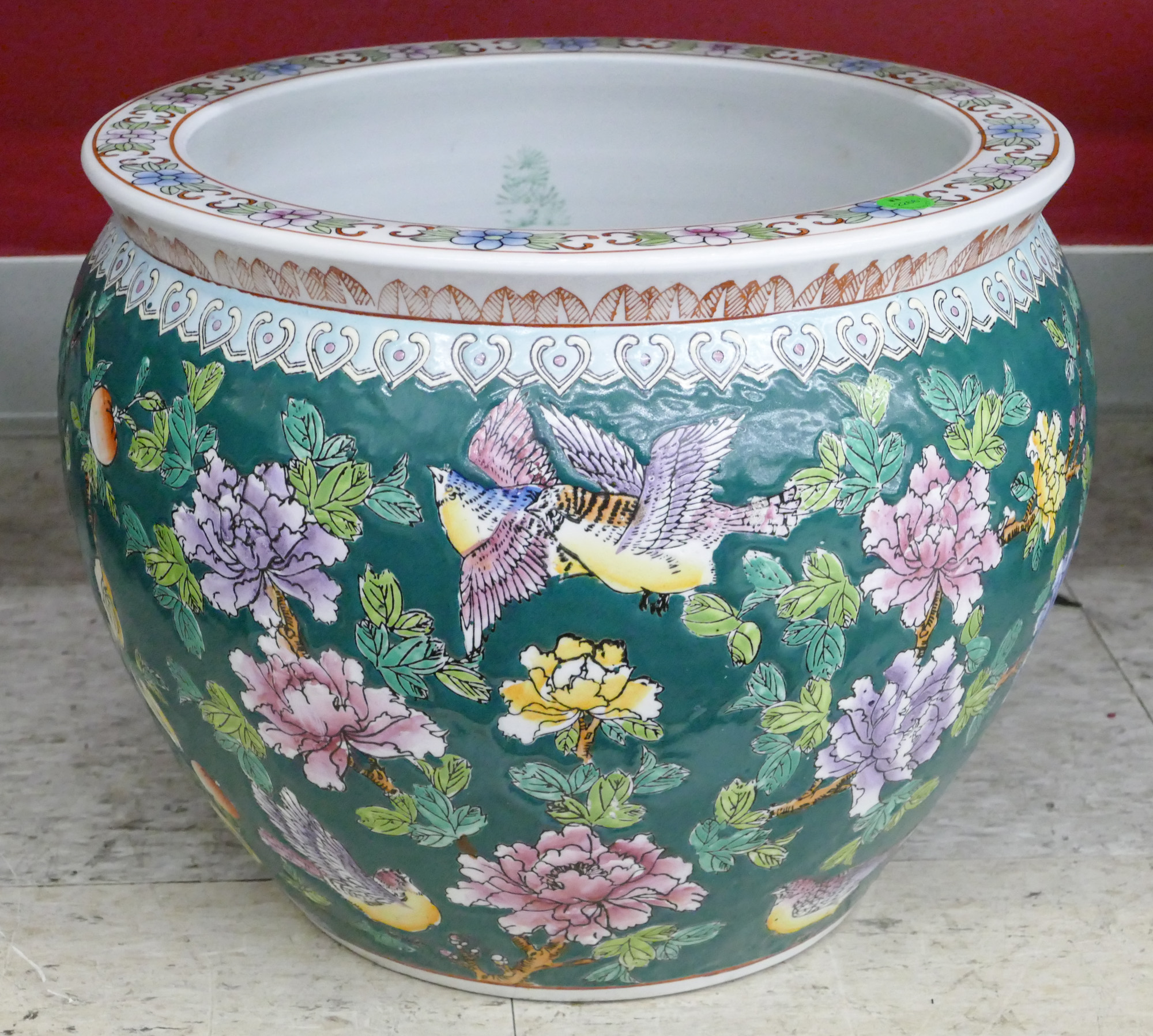 Chinese Porcelain Goldfish Bowl