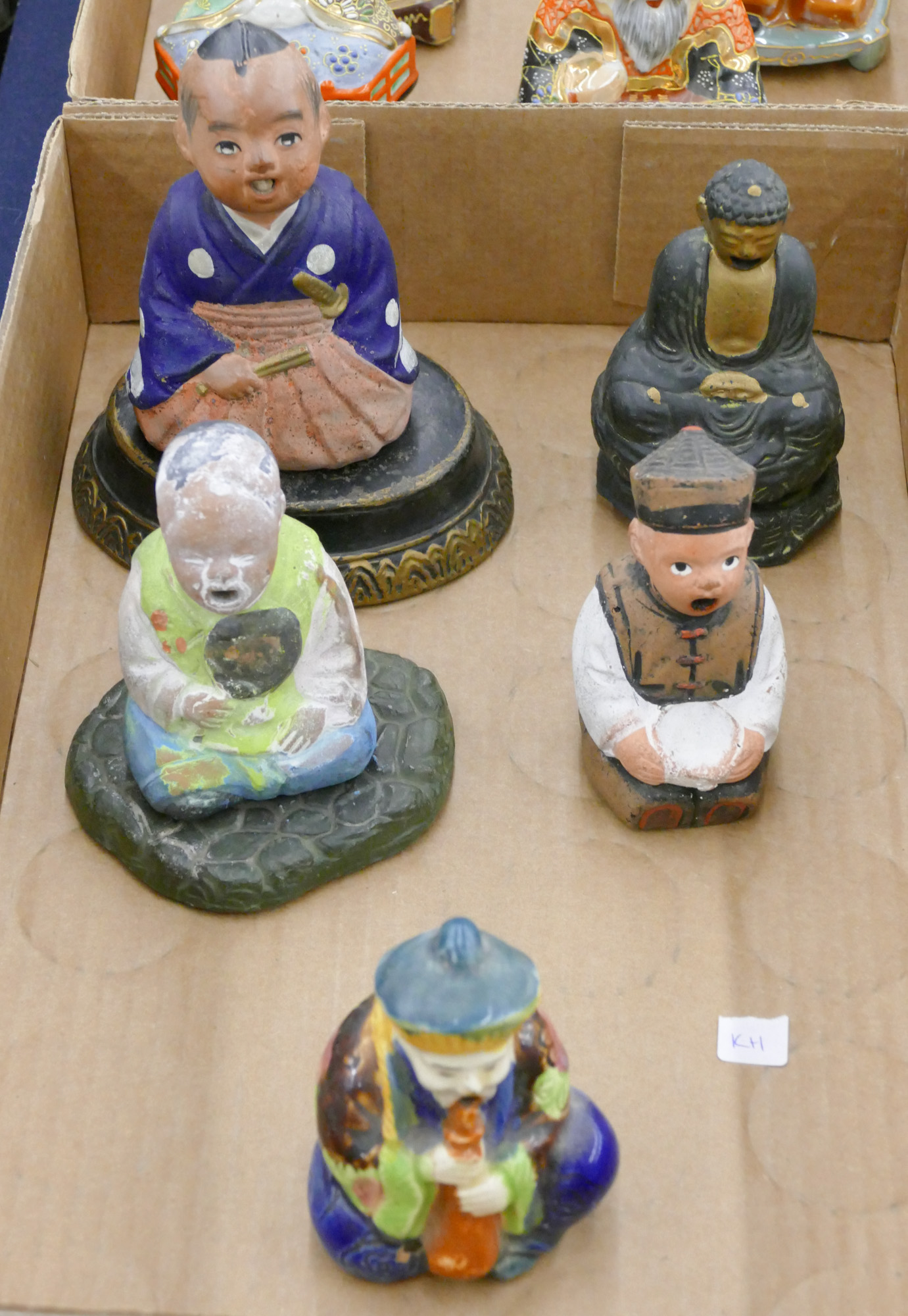 Box Asian Ceramic Incense Burners