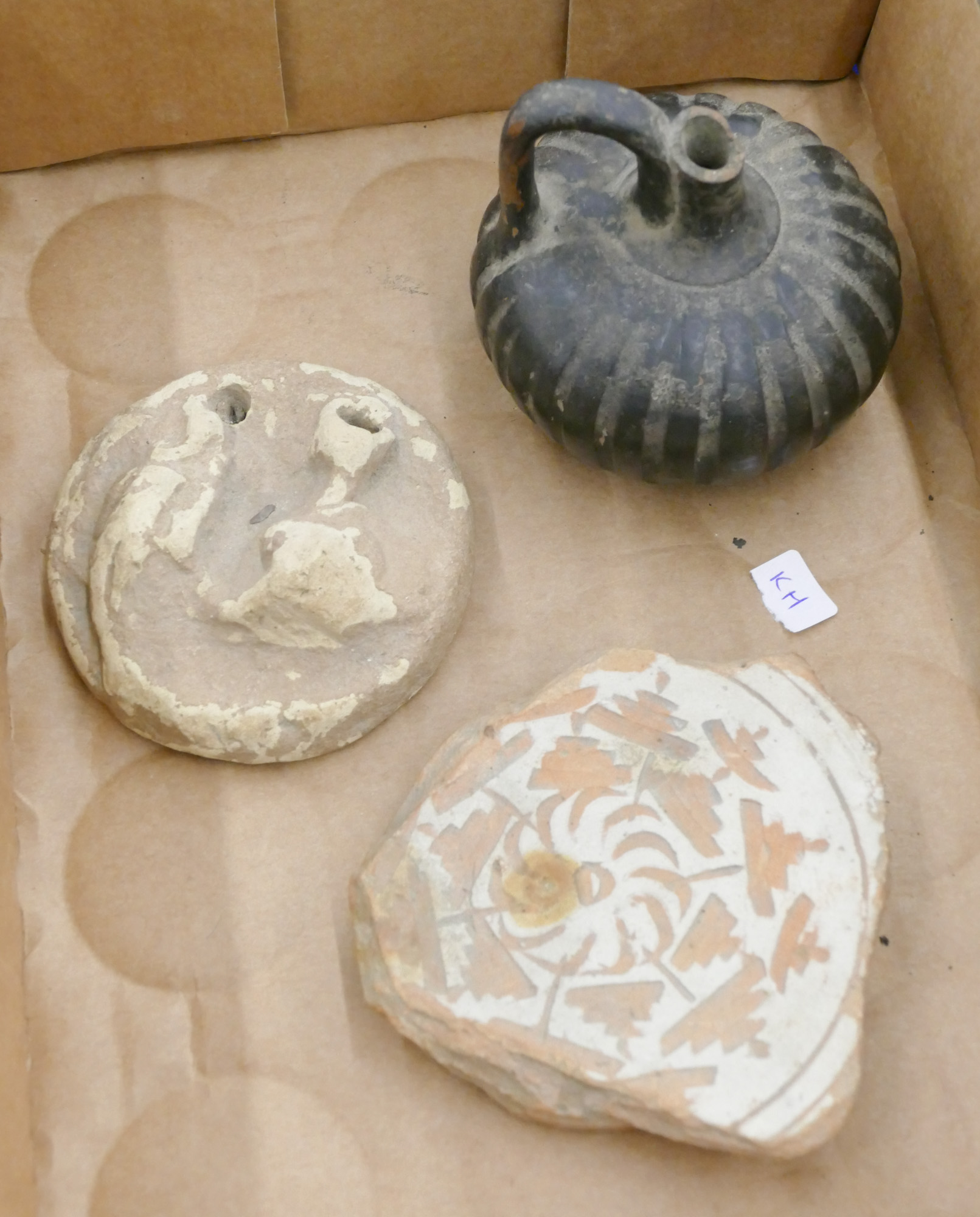 Box Ancient Ceramic Fragments 3688ea