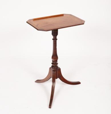 A 19th Century mahogany reading table,