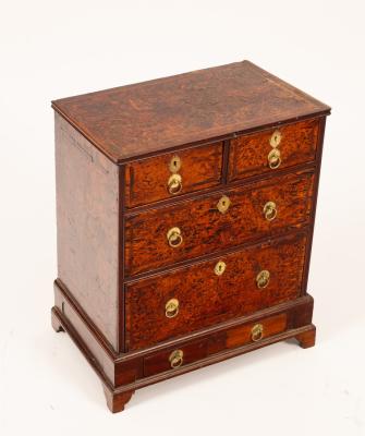 A late 18th Century mulberry wood