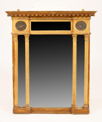 A Regency overmantel mirror with 36b093