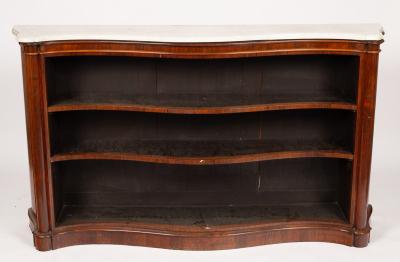 A Victorian rosewood serpentine 36b08f