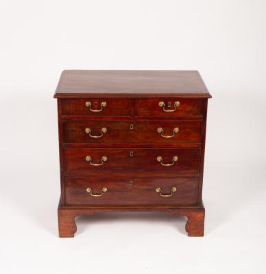 A George III mahogany chest fitted 36b096
