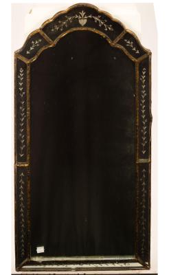 A Venetian style wall mirror with