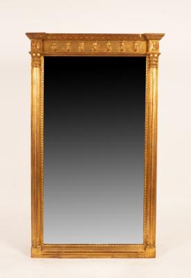 A Regency style gilt framed wall