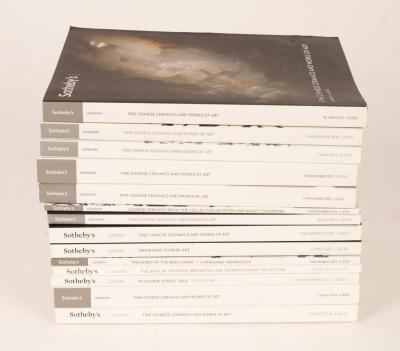Sotheby's Asian arts sale catalogues,