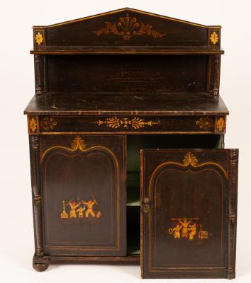 A Victorian painted pine chiffonier  36b0c8