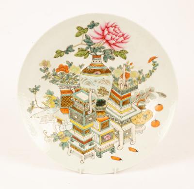 A Chinese polychrome porcelain 36b0ff