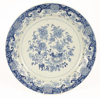 A Chinese blue and white charger  36b126