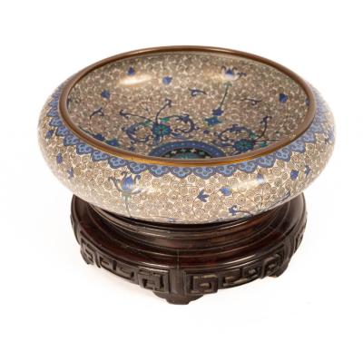 A Chinese cloisonn bowl bowl  36b128