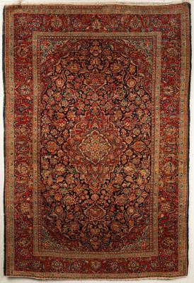A Kashan rug, Central Persia, circa