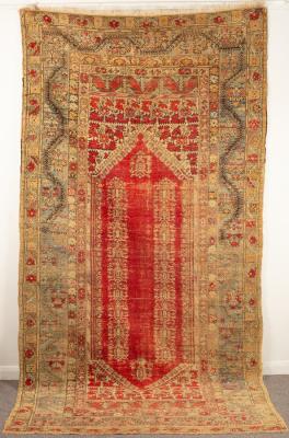 A large Ghiordes rug, West Anatolia,