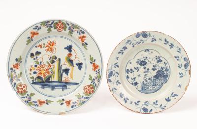 An English blue and white Delftware