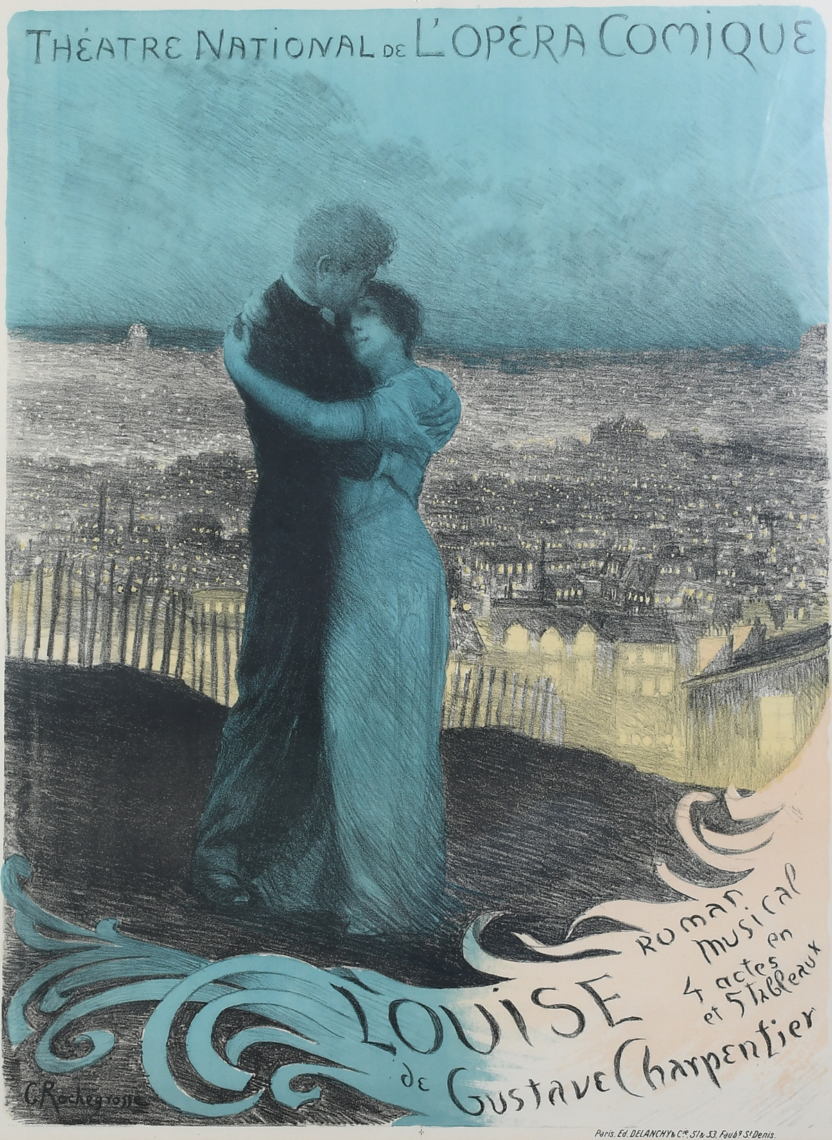 ROCHEGROSSE POSTER FOR L'OPERA