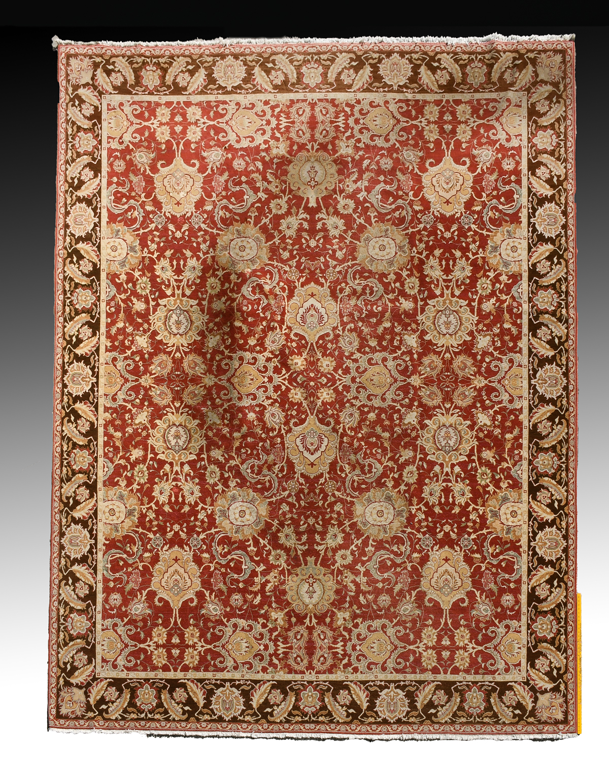 PAK PERSIAN HAND KNOTTED WOOL RUG,