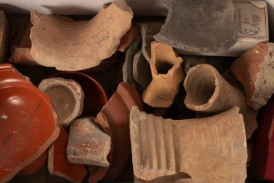 Roman terra sigillata pottery pieces  36b398