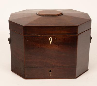 A George III mahogany octagonal