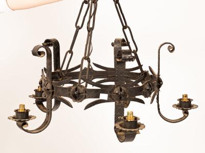 A cast iron five branch ceiling 36b40d