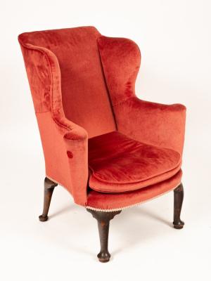 A George III wingback chair on 36b4ea