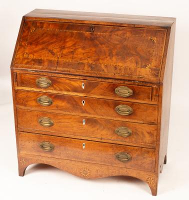 A George III mahogany and inlaid 36b54a