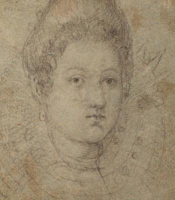 Attributed to Ottavio Leoni (1578-1630)/Portrait