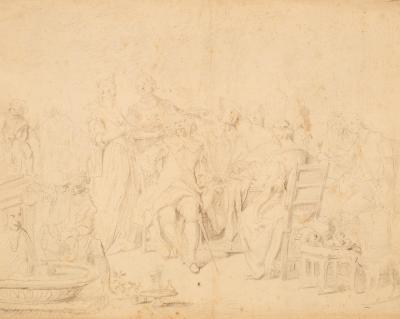 Italian School 18th Century Merrymaking 36b5b5