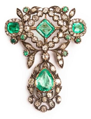 An early 19th Century emerald and 36b623