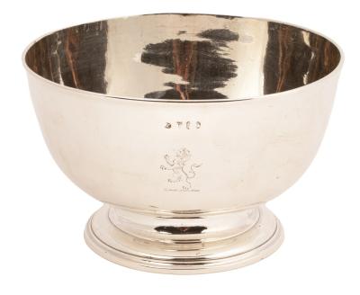 A George III silver pedestal bowl  36b683