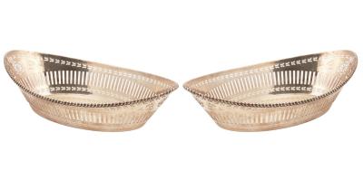 A pair of silver baskets Goldsmith 36b693