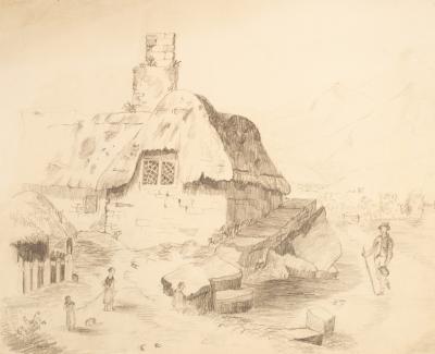 Frances Strickland (1803-1888)/Castle