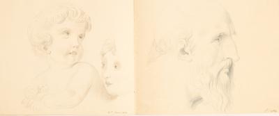 Strickland Family/Various pencil,