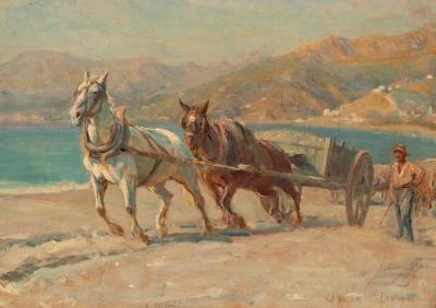 William Frank Calderon 1865 1943 Horses 36b709
