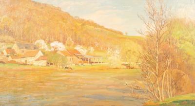 Donald Henry Floyd 1892 1965 Farmhouse 36b716