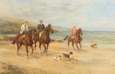 Heywood Hardy (1842-1933)/Riding on