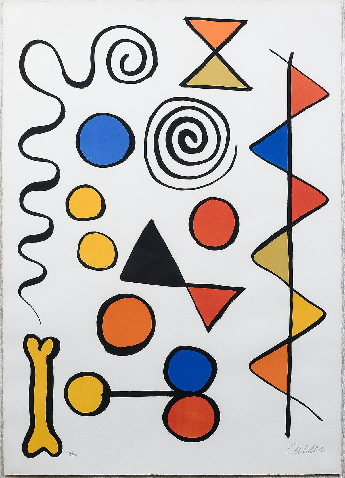 CALDER, Alexander, (American/French,