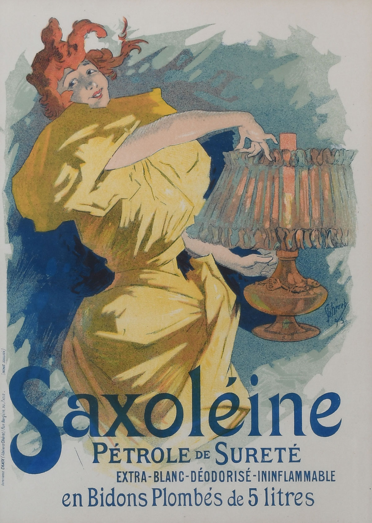 LES MAITRES DE L'AFFICHE SAXOLEINE