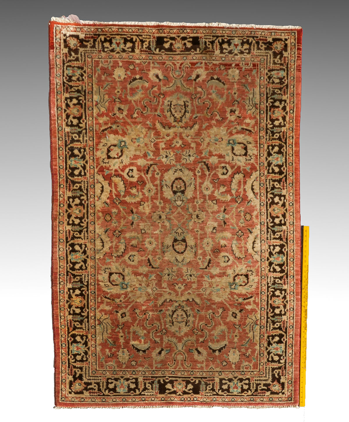 PERSIAN HANDKNOTTED WOOL RUG 4  36b761