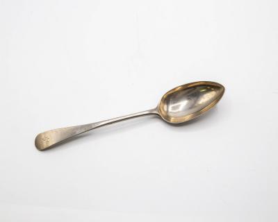 A Scottish silver tablespoon, James