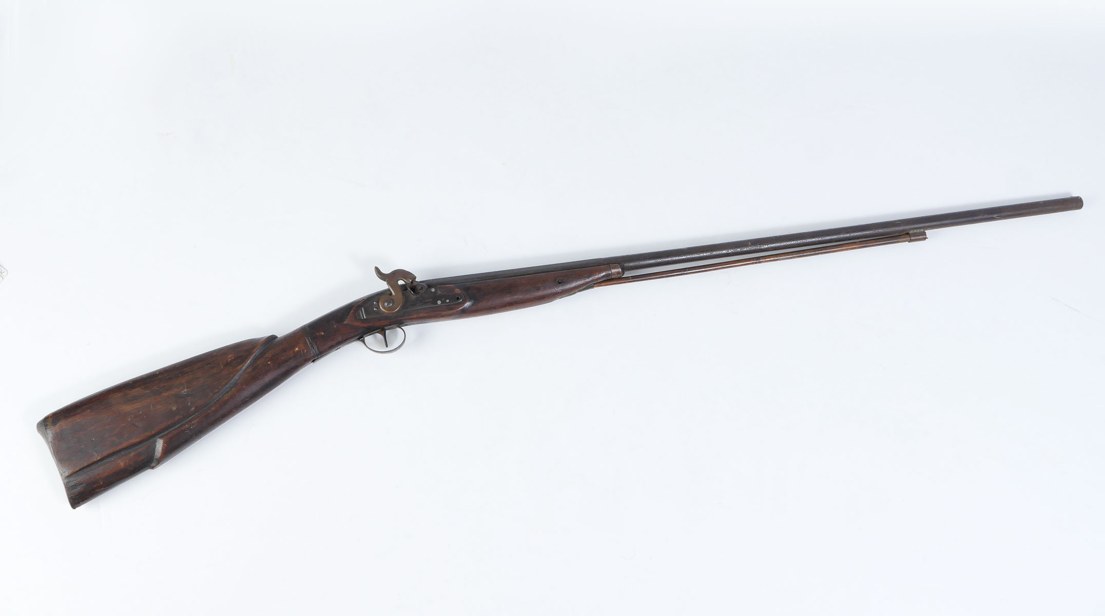 CIRCA 1830 FLINTLOCK MUSKET: 28 Gauge