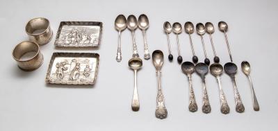 Various items of silver including 36b834