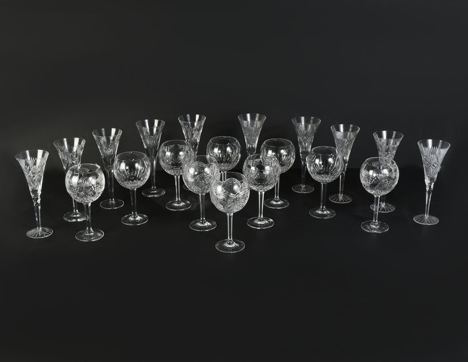 20 PC WATERFORD CRYSTAL COLLECTION: