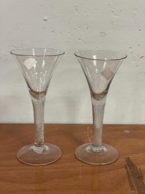 A near pair of 18th Century wine 36b8aa