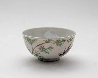 A Chinese famille rose teacup,