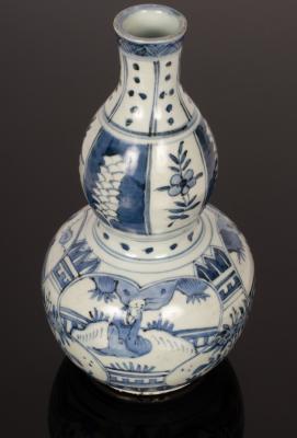 A Chinese blue and white porcelain