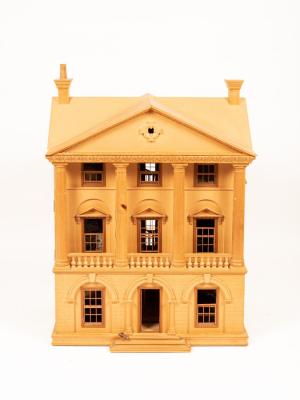 A Regency style dolls house with
