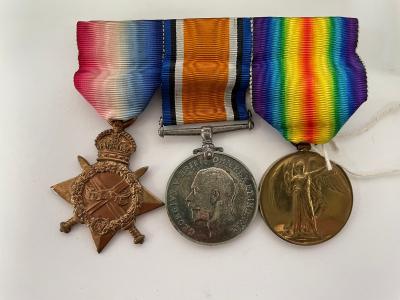 A Group of three Great War Medals  36b960