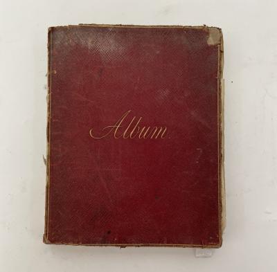A late 19th Century album/notebook,