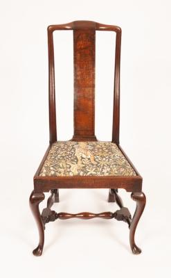 A George I walnut chair the splat 36ba0f