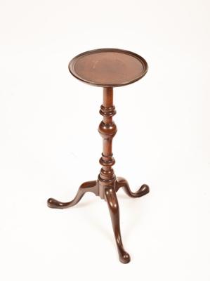 A George II mahogany wine table,